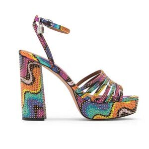 Kurt Geiger NWT Brixton Platform Sandals Sz 39, 8.5 US